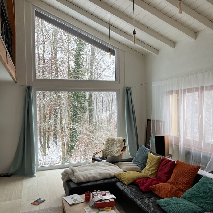 Umbau Villa am Waldrand in Binningen